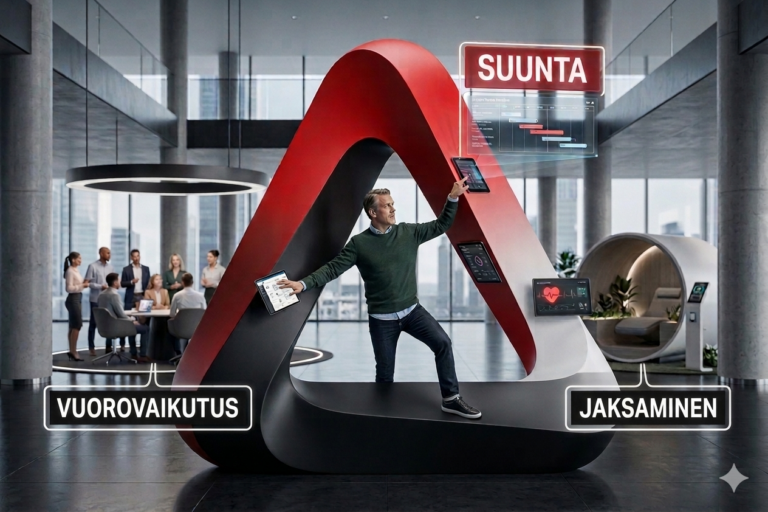 Human Edge johtaminen ja johtamisen kolme voimaa vuonna 2026